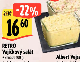 Vajíčkový salát Albert Retro