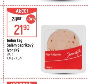 Jeden Tag Salám paprikový lyonský