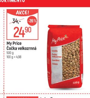 My Price Čočka velkozrnná