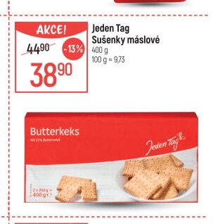 Jeden Tag Sušenky máslové