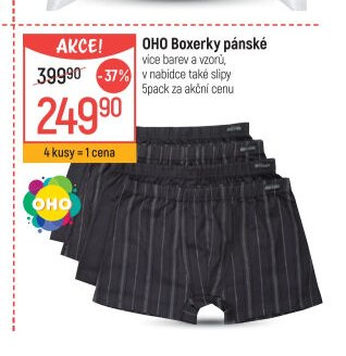 OHO Boxerky pánské