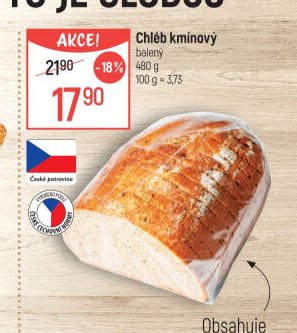 Chléb kmínový