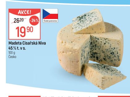 Madeta Císařská Niva 45% t. v s.