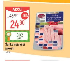 Šunka nejvyšší jakosti