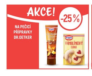 Na pečicí přípravky Dr.Oetker