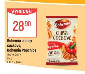 Bohemia chipsy čočkové, Bohemia Popchips