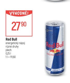 Red Bull energetický nápoj