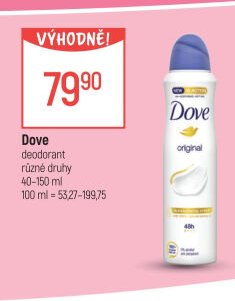Dove deodorant