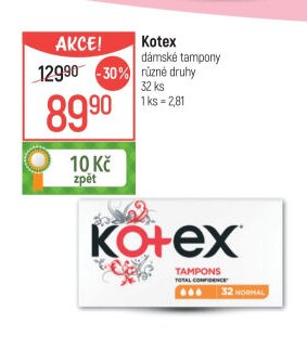 Kotex dámské tampony