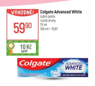 Colgate Advanced White zubní pasta