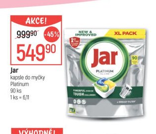 Jar kapsle do myčky