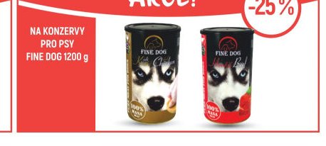 Fine Dog konzervy