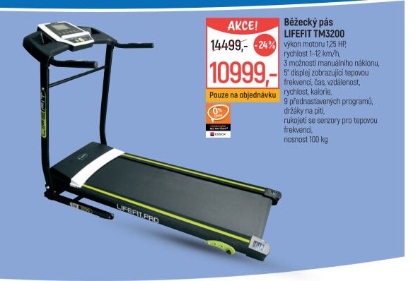 Běžecký pás LIFEFIT TM3200