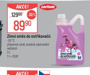 Zimní směs do ostřikovačů
