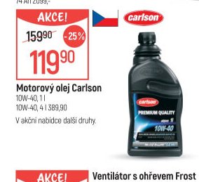 Motorový olej Carlson