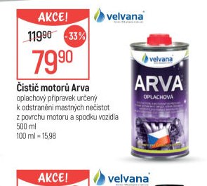 Čistič motorů Arva
