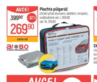 Plachta půlgaráž