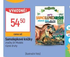 Samolepkové knížky značky Jiří Models