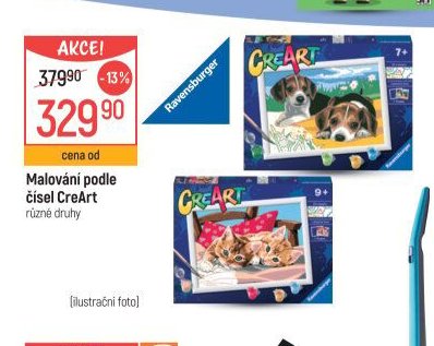 Malování podle čísel CreArt