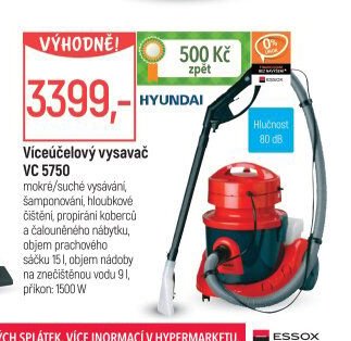 Víceúčelový vysavač VC 5750