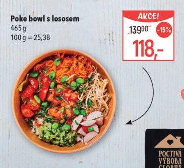 Poke bowl s lososem