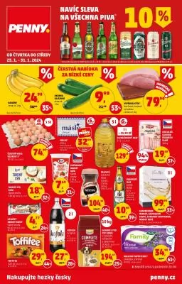 akční leták Penny Market 25.1.2024-31.1.2024