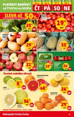 akční leták Penny Market 25.1.2024-31.1.2024