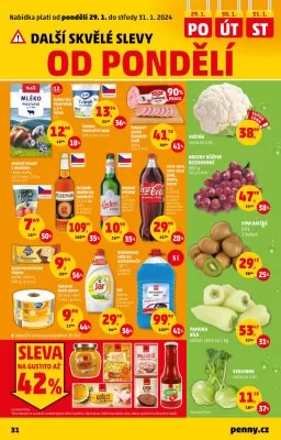 akční leták Penny Market 25.1.2024-31.1.2024