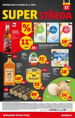 akční leták Penny Market 25.1.2024-31.1.2024