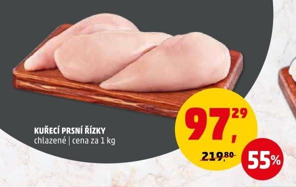 KUŘECÍ PRSNÍ ŘÍZKY