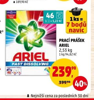 Prací prášek Ariel