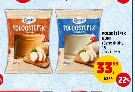 POLOOŠTĚPEK BONI různé druhy