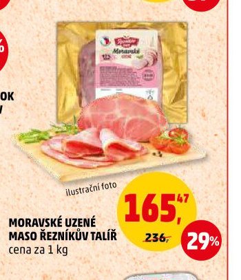Moravské uzené maso Řezníkův talíř