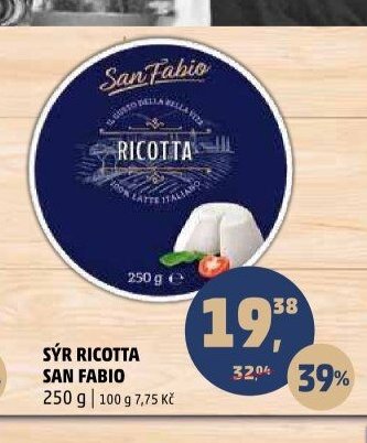 Sýr Ricotta San Fabio
