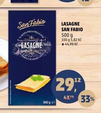Lasagne San Fabio