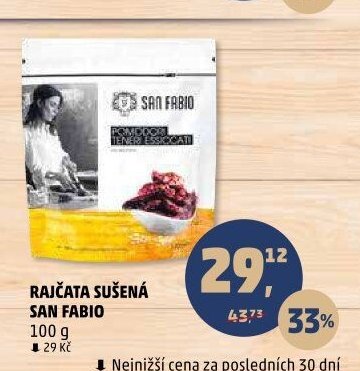 Rajčata sušená San Fabio 100 g