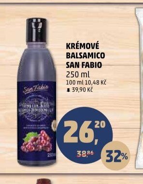 KRÉMOVÉ BALSAMICO SAN FABIO 250 ml