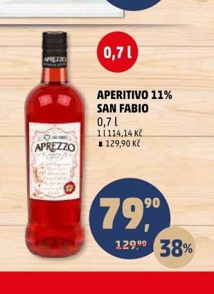 APERITIVO 11% SAN FABIO 0,7 l
