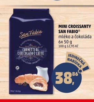 Mini croissanty San Fabio 6x 50 g