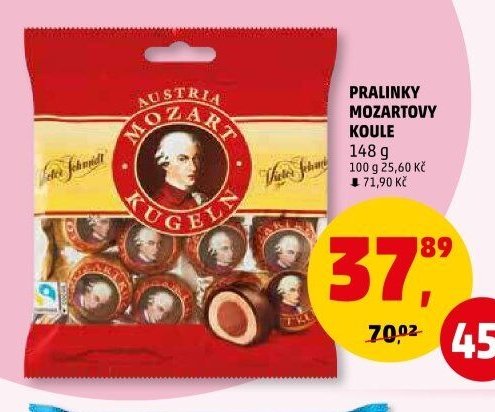 PRALINKY MOZARTOVY KOULE