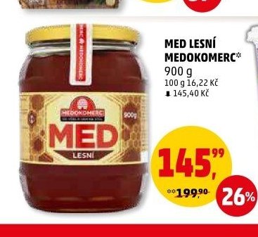 MED LESNÍ MEDOKOMERC 900 g