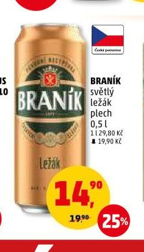 Braník světlý ležák