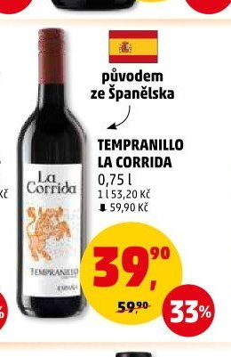 Tempranillo La Corrida