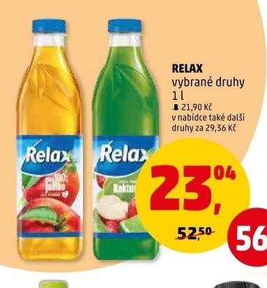 RELAX vybrané druhy 1 l