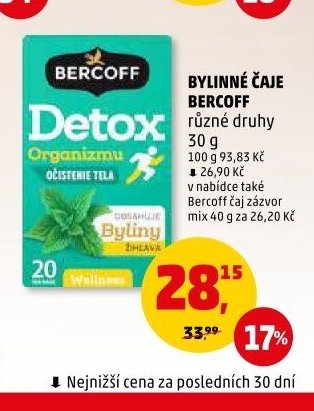 Bylinné čaje Bercoff