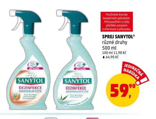SPREJ SANYTOL