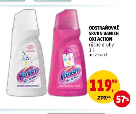 ODSTRAŇOVAČ SKVRN VANISH OXI ACTION