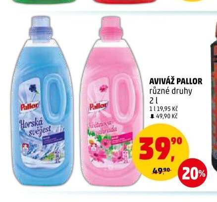 AVIVÁŽ PALLOR různé druhy