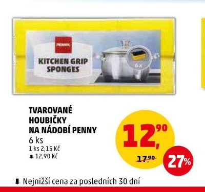 TVAROVANÉ HOUBIČKY NA NÁDOBÍ PENNY