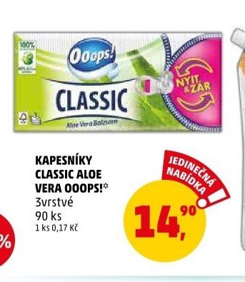 KAPESNÍKY CLASSIC ALOE VERA OOOPS!*